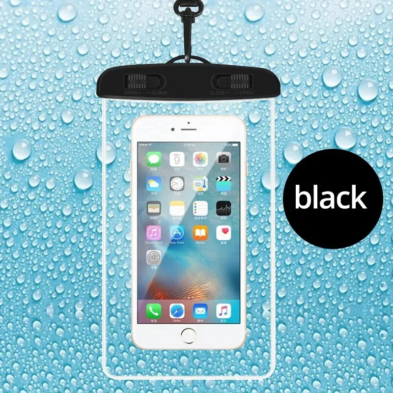 IPX8 waterdichte universele telefoonhoesjes waterdichte tas zwemmen telefoon beschermhoes PV cover voor iPhone 15 14 Samsung Oppo Vivo
