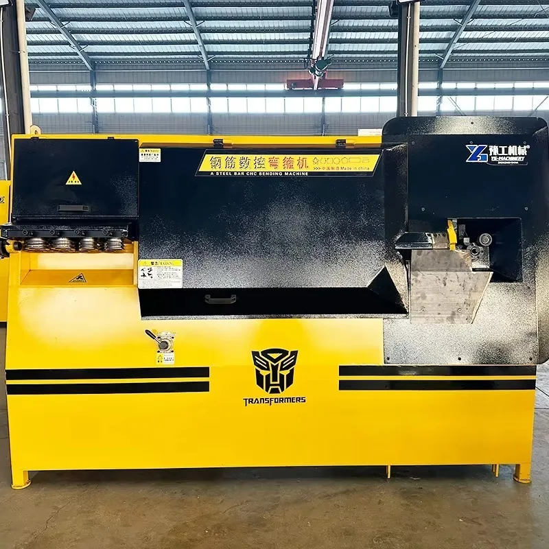 Customized Fully Automatic Steel Bar Bender CNC Rebar Processing Heavy Duty Former for Building