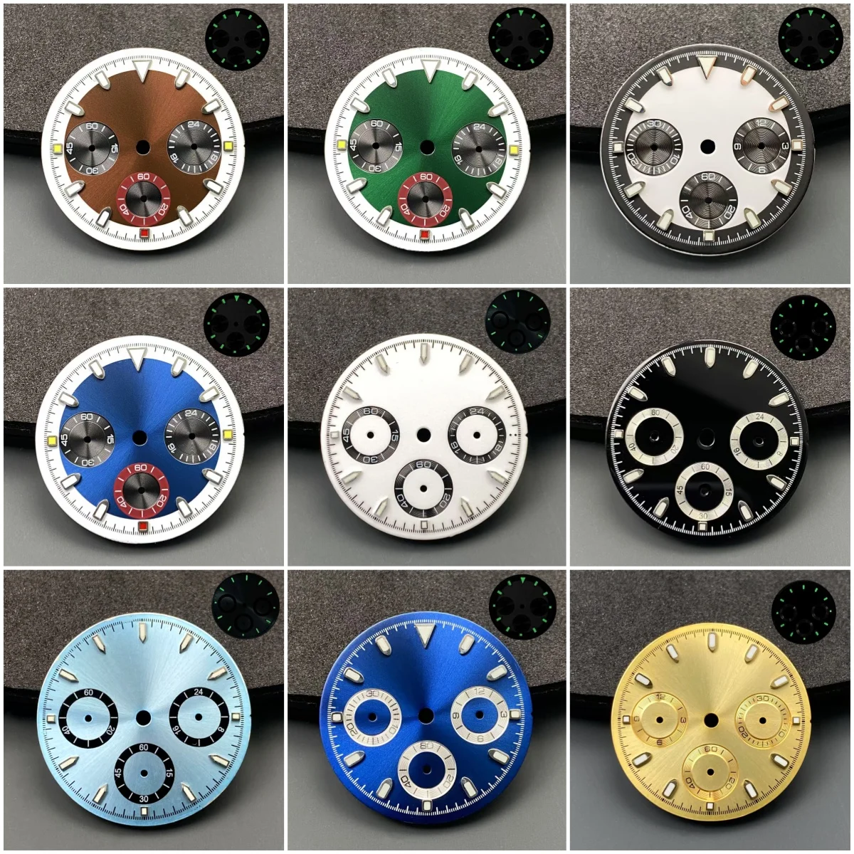 29.8Mm VK63 Dial Gr…