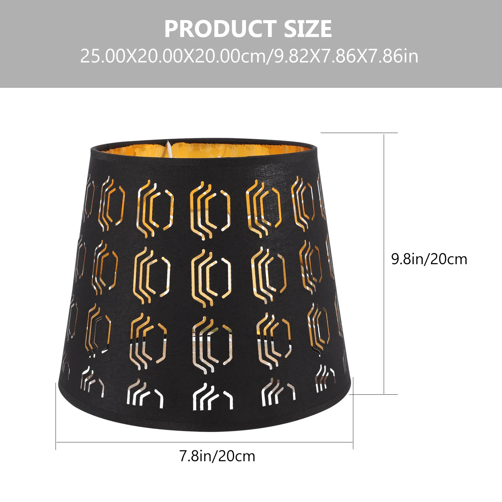 Fabric Lamp Shade Cloth Material Bedroom Living Room Table Floor Lampshade Replacement Soft Light Home Office Hotel Light