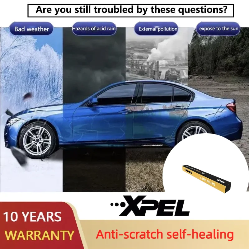 

XPEL TPU PPF American paint protection film, anti-scratch, self-healing film, never yellowing, glossy PPF, matte PPF