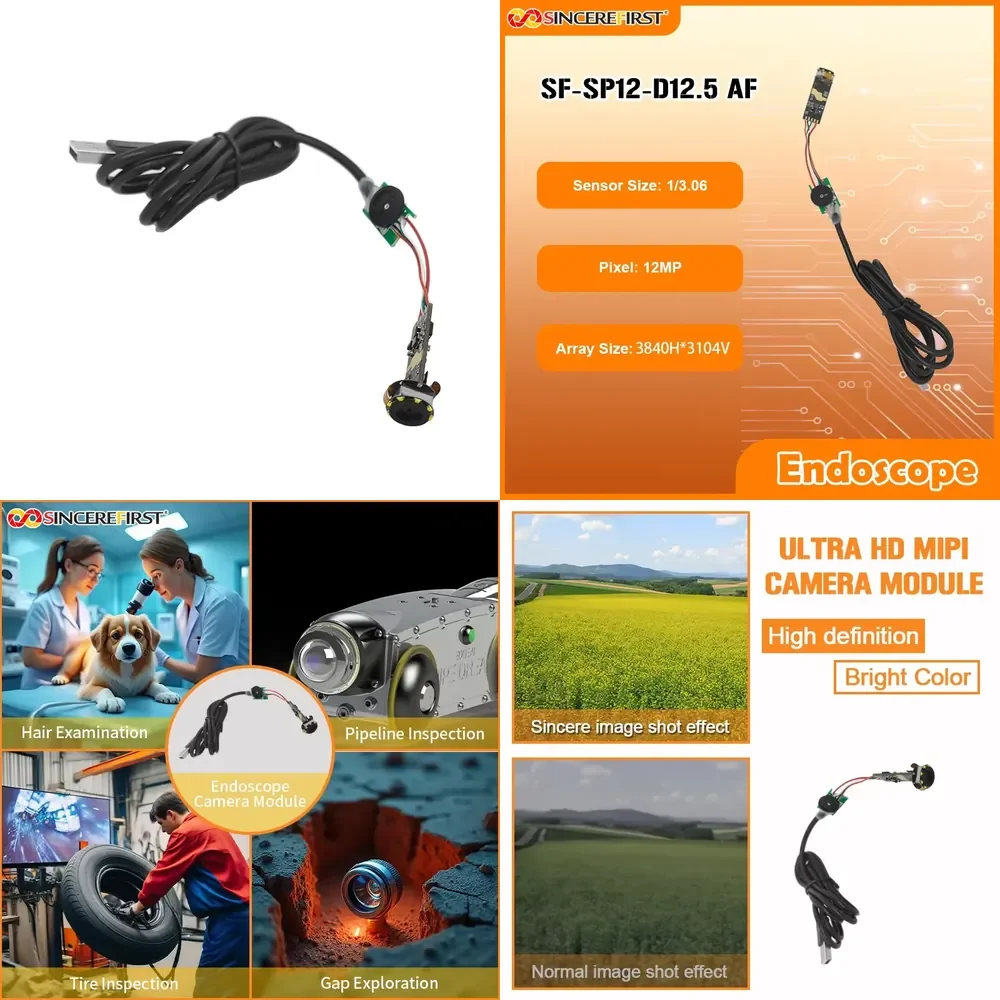 wsq-5mp-af-auto-focus-72-degree-10mm-endoscopy-industrial-borescope-pipe-inspection-led-module