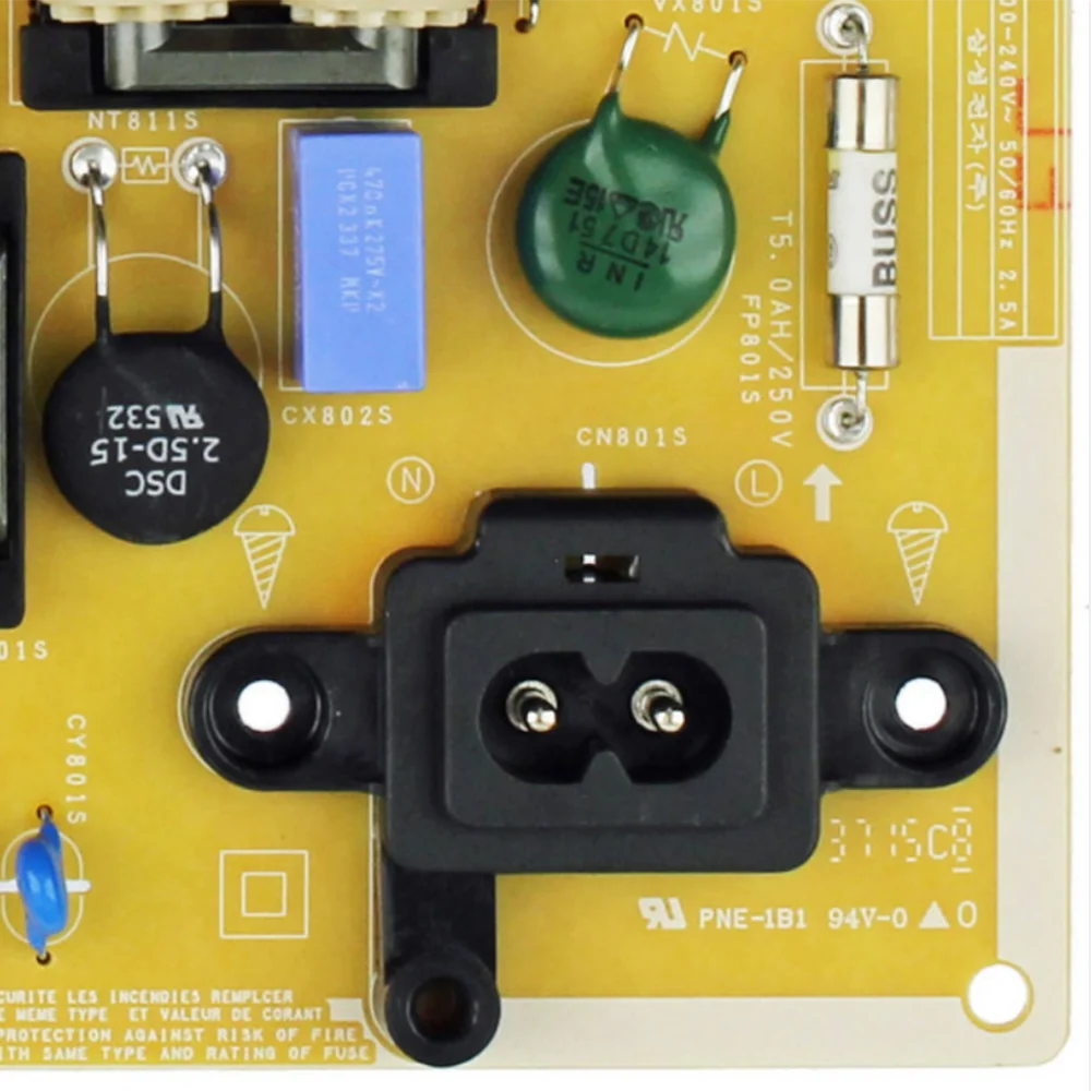 BN44-00807E = BN44-00807A L55S6_FSM 전원 공급 장치 보드, UE55JU6400 UE55JU6510 UE55JU6500 UE55MU6179 UE55MU6220 UN55JU6700