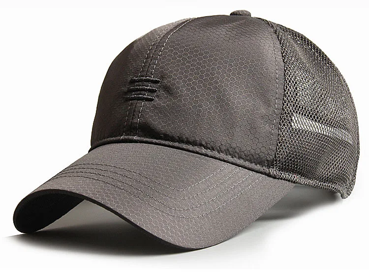 Großen Kopf Mann Plus Größe Baseball Kappe Männer Sommer Dünnen Stoff Mesh Sonnenhut Männliche Snapback Hüte M 55-60cm L 60-65cm gorras hombre – Detail 34