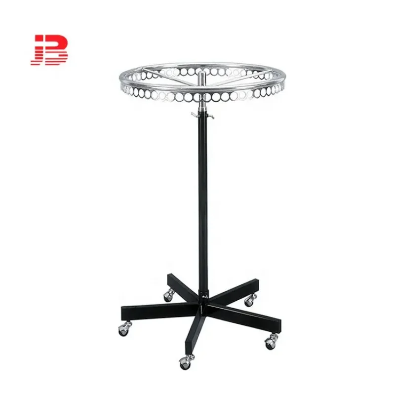 custom.Clothing Store Metal Clothing Garment Rack/ Movable Clothes Hanger Display Rack