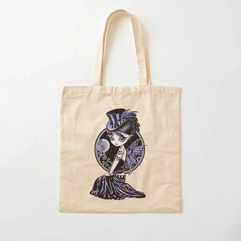 

Audrey Gothic Victorian Couture Fairy by Myka Jelina Tote Bag canvas tote bag shopper bags Eco bag