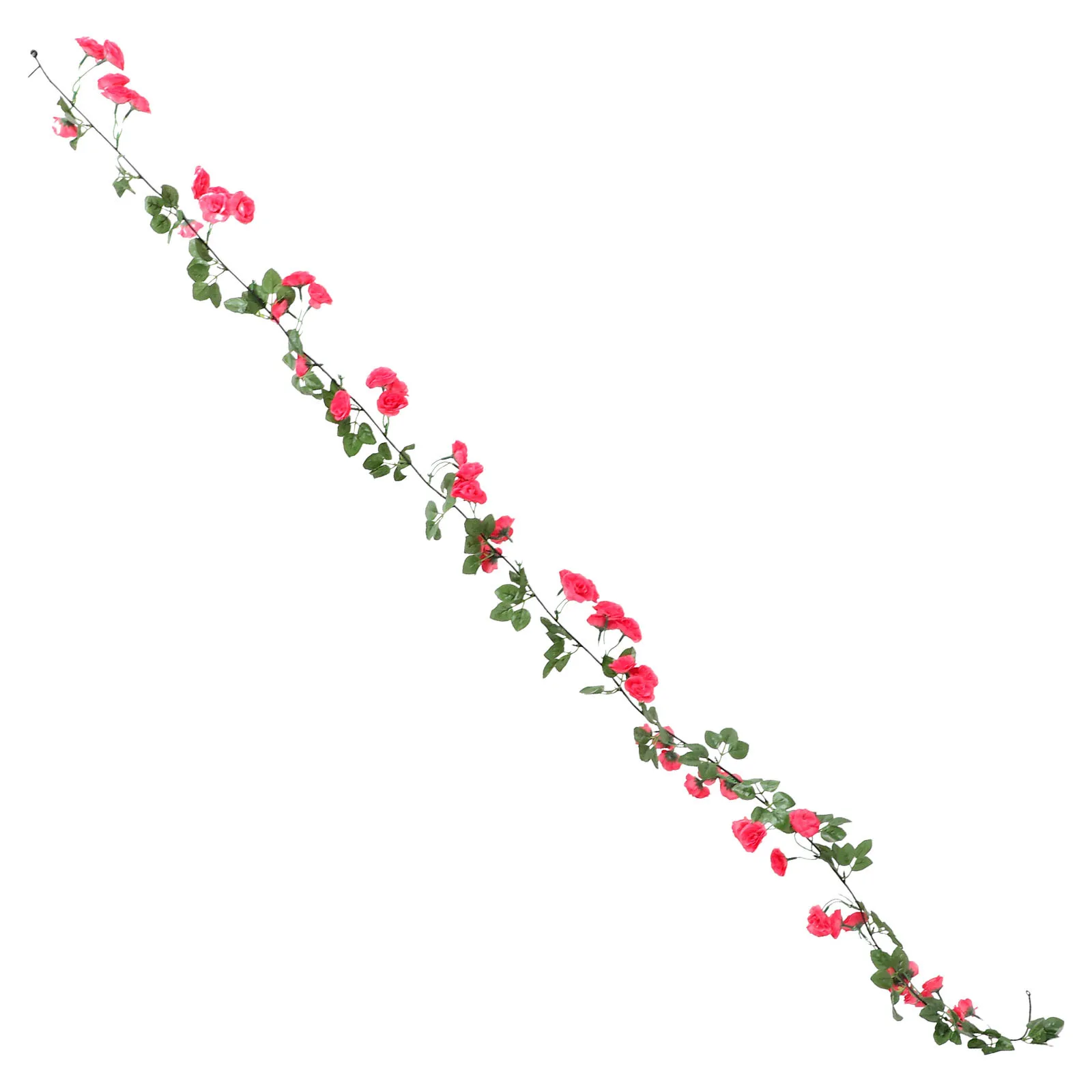 

Artificial Rose Garland Fake Flower Decorative Simulation Rose Vine For Home Wedding Party Imitation Floral Vine Household