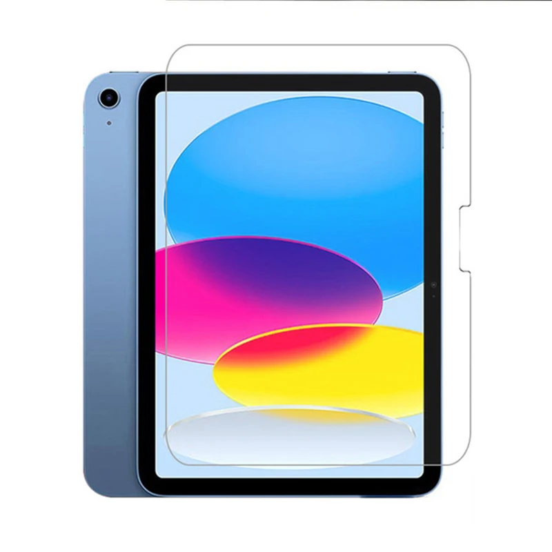 9H Tempered Glass For iPad 10th Gen 10.9 Inch 2022 Screen Protector A2696 A2757 A2777 Anti Fingerprint Tablet Protective HD Film