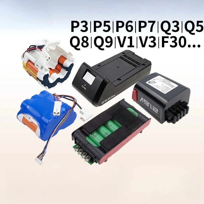 Reliable 21.6V Lithium‑ion Replacement Battery For Midea P3 P6 P7 Q3 Q8 P5PRO Handheld Vacuum Cleaner Spare Battery 2000mAh