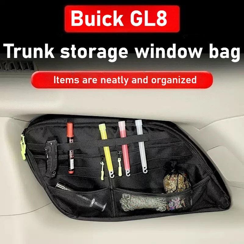

For Buick GL8 bag car trunk storage window bag expansion car suction cup storage bag accessories