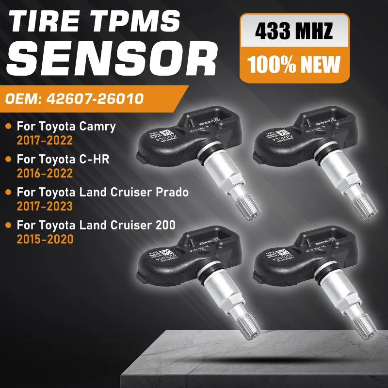 

Car For Toyota Camry Toyota Land Cruiser Prado Toyota C-HR 2016-2023 Tire Pressure Sensor Toyota Land Cruiser 200 2015-2020 TPMS