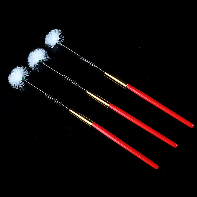 1PCS Goose Feather Earpick Wax Remover Curette Adult Wooden Handle Ear Dig Tools Spoon Cleaner Stick Health Care