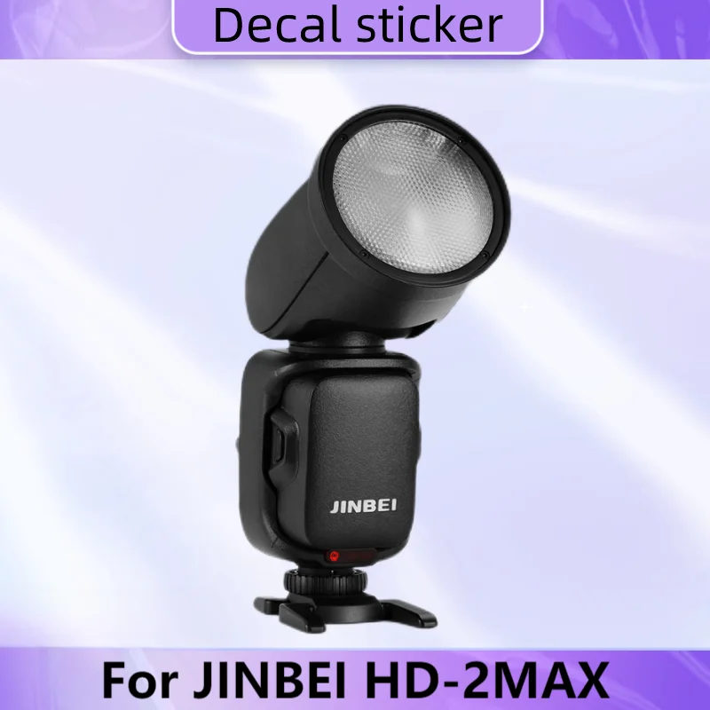 

For JINBEI HD-2MAX HD2MAX HD 2MAX Decal Skin Camera Flash Light Vinyl Wrap Anti-Scratch Film Protective Coat