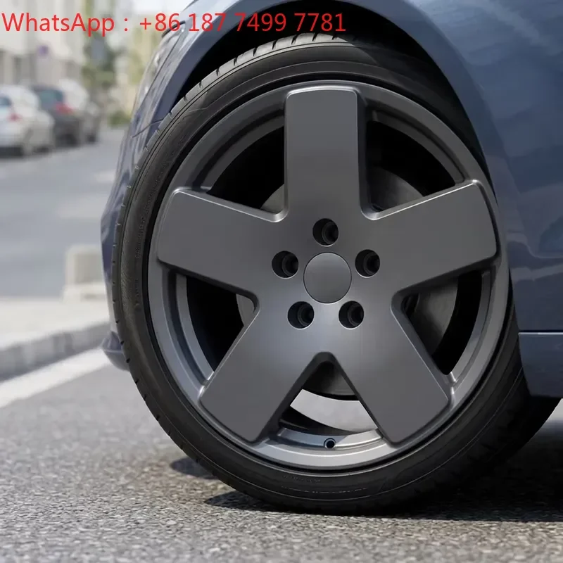 Factory Custom Five Spoke Aluminum Alloy Wheels 17 Inch 5x114.3 T6061-T6 Forged Rims for Passenger Car Wheels-JM7428