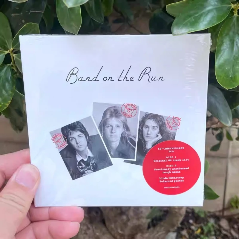 

Классический рок-поп альбом Пола Маккартни Wings: Music CD Band On The Run, музыкальный диск 2CD, саундтреки для косплея, Walkman, автомобильные саундтреки, подарочный набор