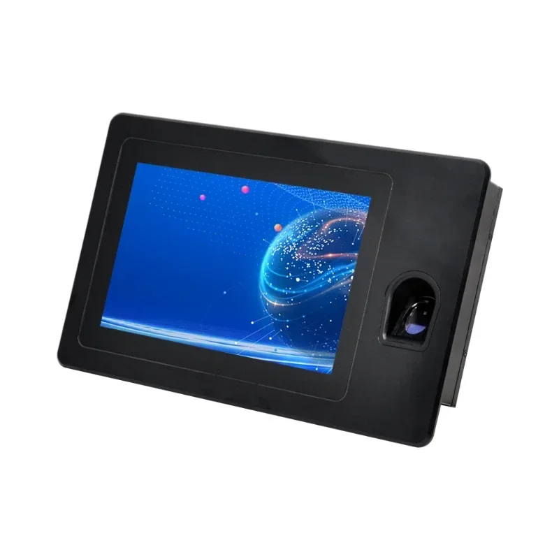 open frame wall mount 10.1inch pc embedded touch screen with capacitive panel pc with fingerprint reader