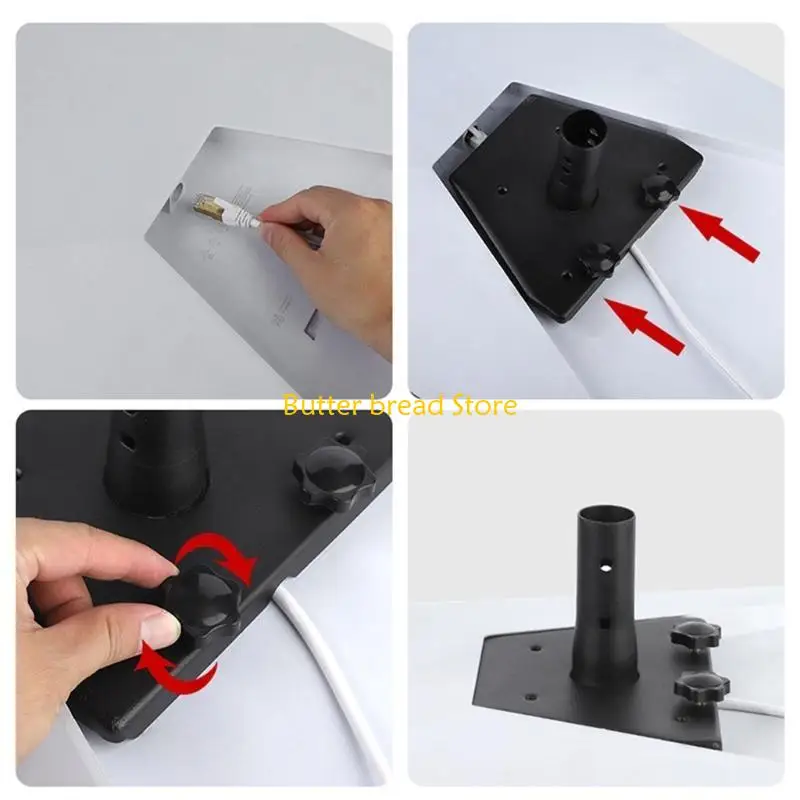 W89C 다기능 위성 접시 브래킷 Gen3 수신기용 위성 수신기 베이스