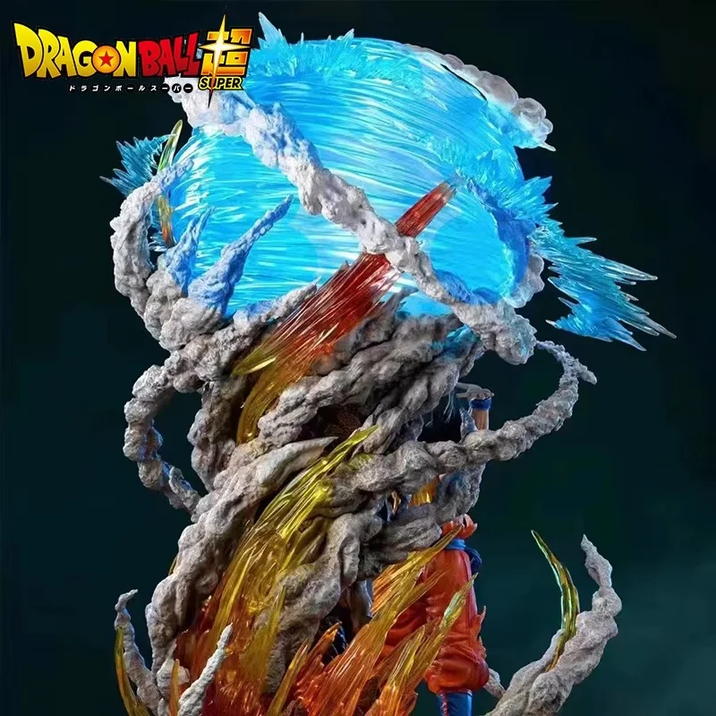 23cm Dragon Ball quality hand hunter series QG super gas bomb Wukong model Kakarot luminous gift image 2