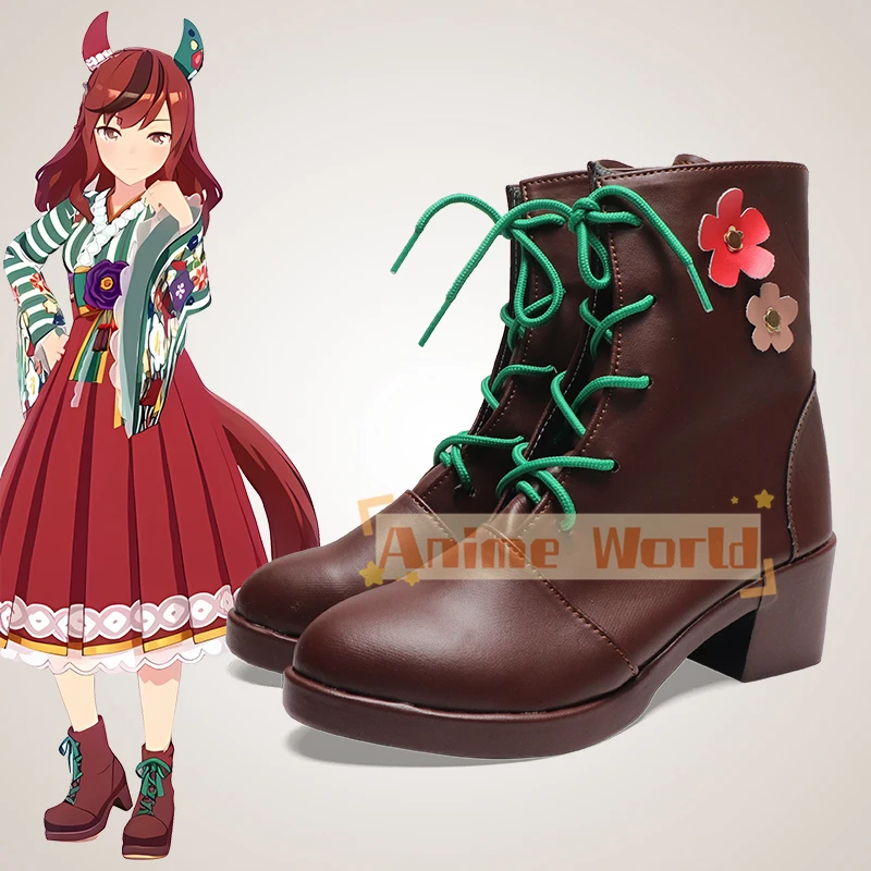 

Anime Game Umamusume: Pretty Derby Nice Nature Cos Cosplay Shoes Boots Adult Children Halloween Party Costume Accessories Props