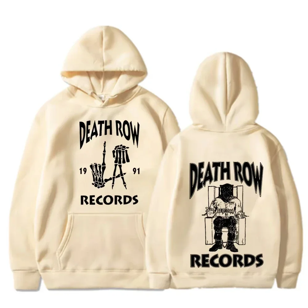 2025 الموت صف ألبوم الشارع الاتجاه الرجال النساء طويلة الأكمام قمصان سويت شيرت بقلنسوة الخريف الشتاء اليومية في الهواء الطلق ملابس رياضية دافئة غير رسمية