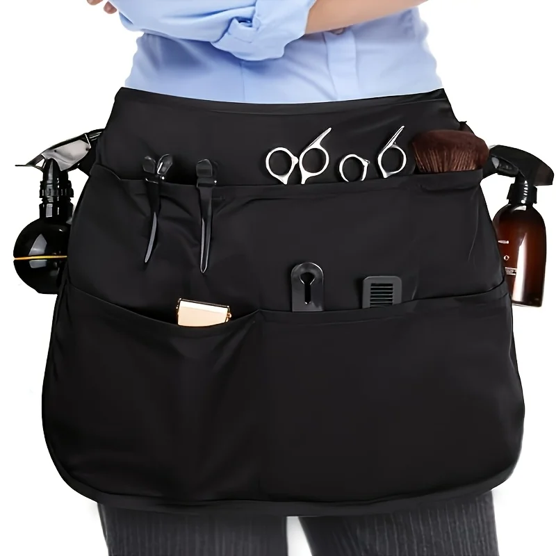 hairdresser-apron-with-large-pocket-design-gardening-hardware-waist-bag-suitable-for-salon-and-beauty-professionals