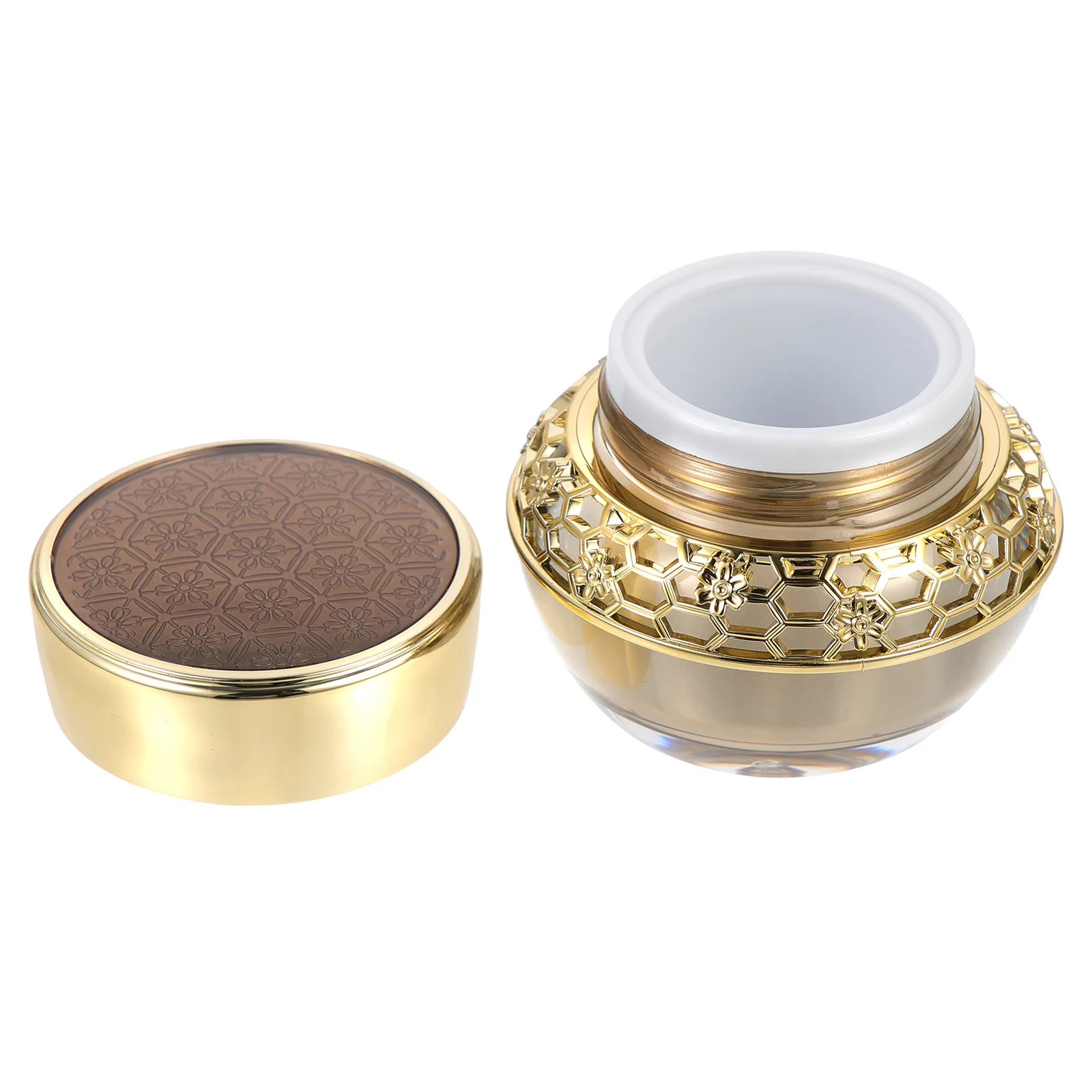 Contenitore per crema per il viso, vaso vuoto ricaricabile, bottiglia da viaggio per campioni di lozioni, confezione secondaria multiuso