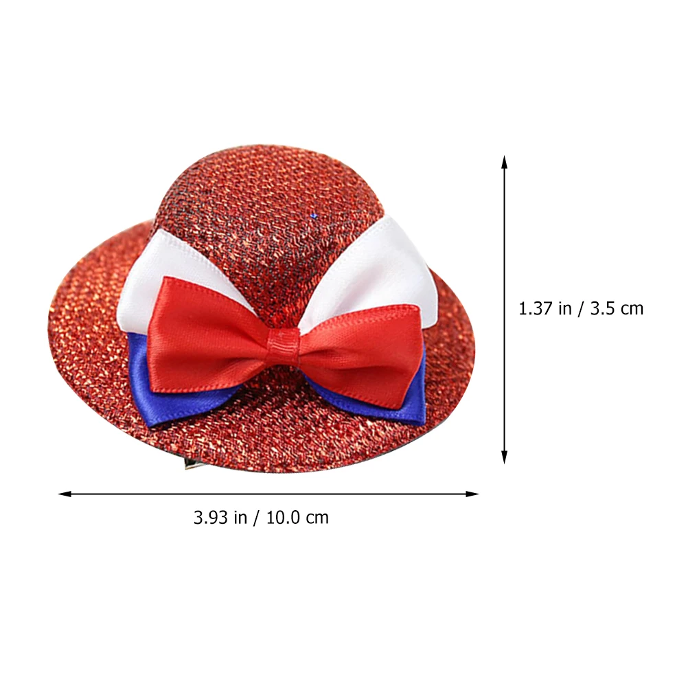 

4 Pcs Party Hats Independence Day Headwear Festival Decorative National Celebration Children Adult Patriotic Lightweight