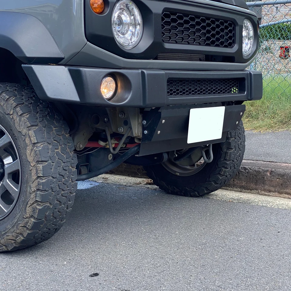 Front Bumper Plastic with Aluminum Narrow Front Bumper For Suzuki