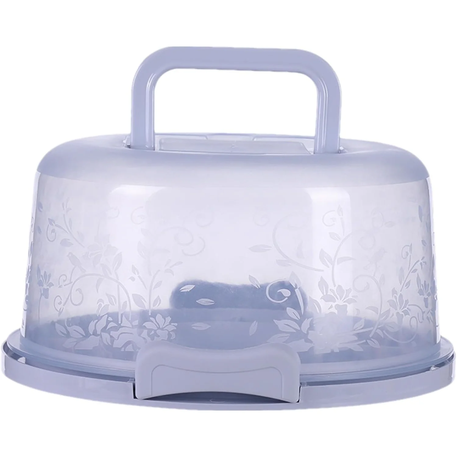 Cupcake Holder - Transparent Cake Boxes | Cake Carrier | Multifunctional Food Saving   |  Container Cupcake With Handle And Seal