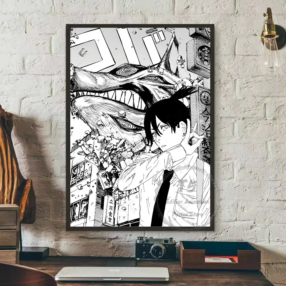 Classic Anime C-Chainsaw M-Man Poster Sticker