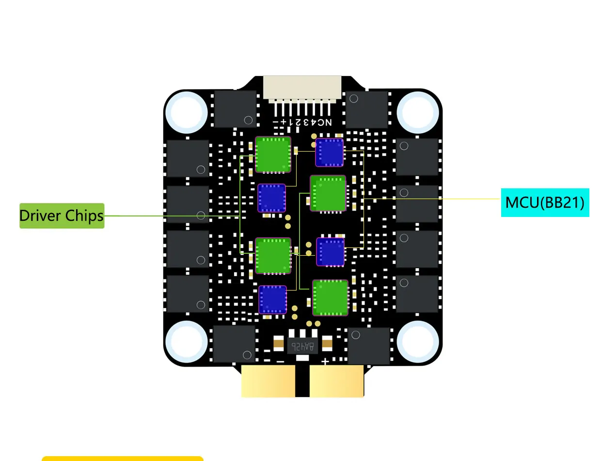 DAKEFPV F722 Flugcontroller Unterstützt BetaFlight Ardupilot FC F722 Stack 12S 70A 4in1 ESC Für 5-Zoll DJI RC FPV Freestyle Drohne – Detail 23