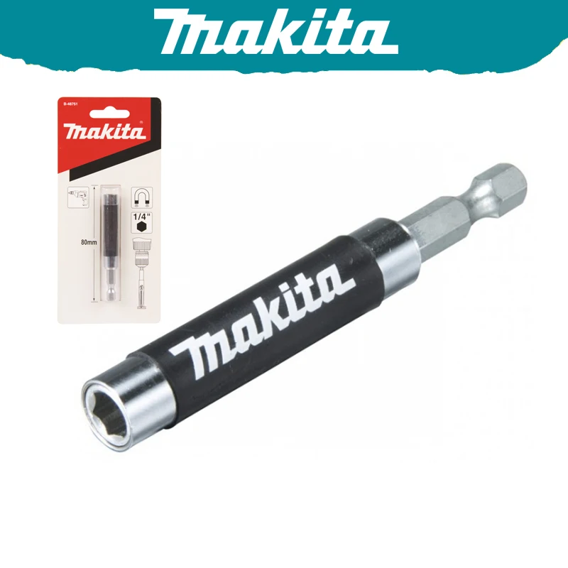 

Makita B-48751 Шестиугольная ручка, торцевая насадка 80 мм, 1/4 дюйма, легированная сталь, сверла высокой твердости, переходная втулка