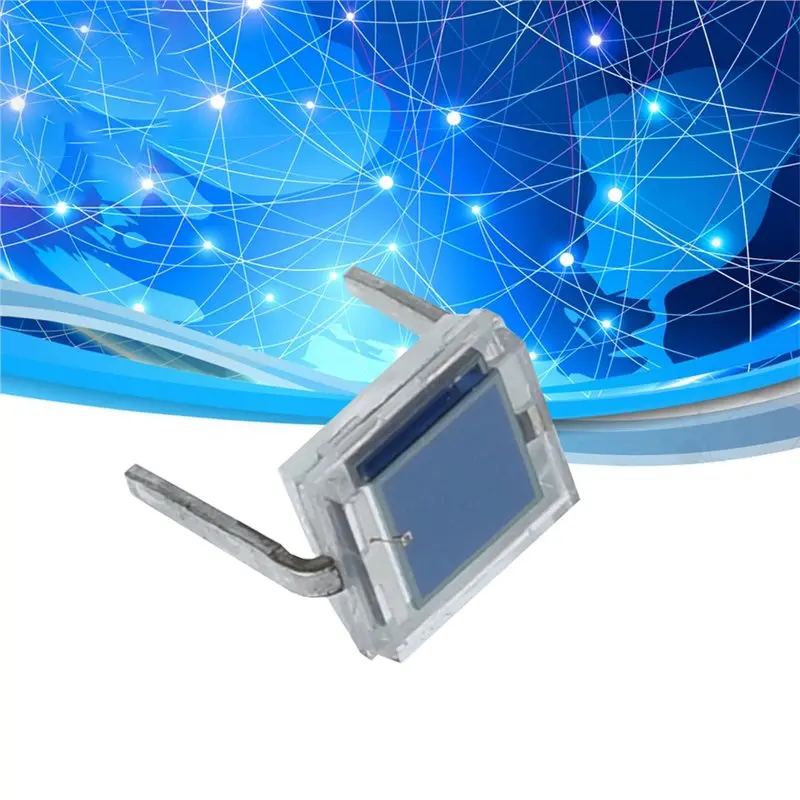 B63B-10Pcs BPW34 Photodiode High Sensitivity Light Sensor For Electronics Projects Solar Applications And Optical Devices