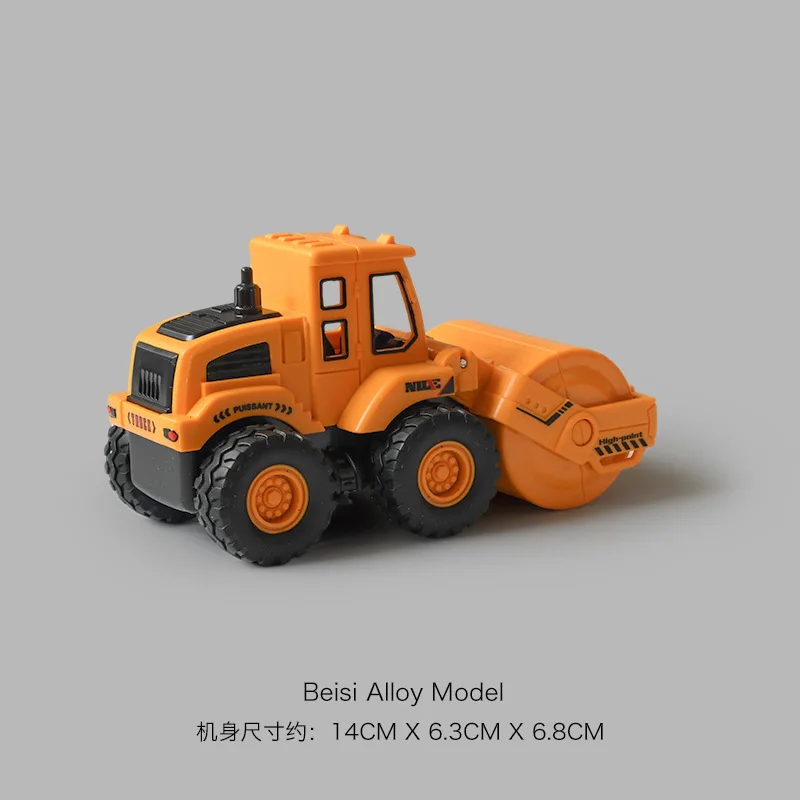 لعبة حفارة لتنمية ذكاء الأطفال - مركبة حفر الطرق بالدفع بالقصور الذاتي - هدية بلدوزر - BS8849