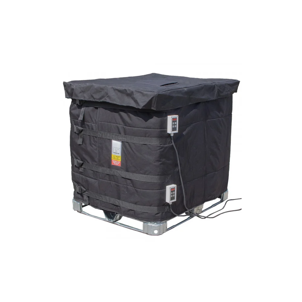 

Thermal Insulated Cover IBC Tank Heater Protection Dustproof Reusable Waterproof Heat Reflective IBC Tote Heater Cover