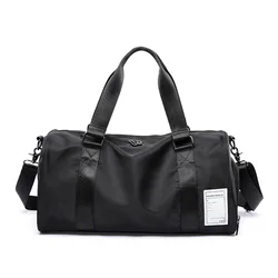 Bolso de viaje para hombre, bolsa de equipaje de gran capacidad, impermeable, para deportes, gimnasio, bandolera, zapatos, organizadores de paquetes