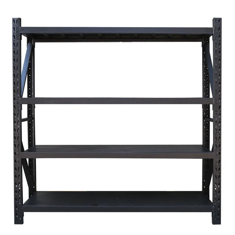 Industrial Boltless Display Racks And Rivet Shelving Warehouse Storage Supermarket Shelves for HJQ-125