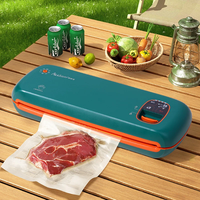 Portable Wireless Food Vacuum Sealer  for Kitchen Food Package Mini Rechargeable Vacuum Sealing Machine for Outdoors Bag Sealer