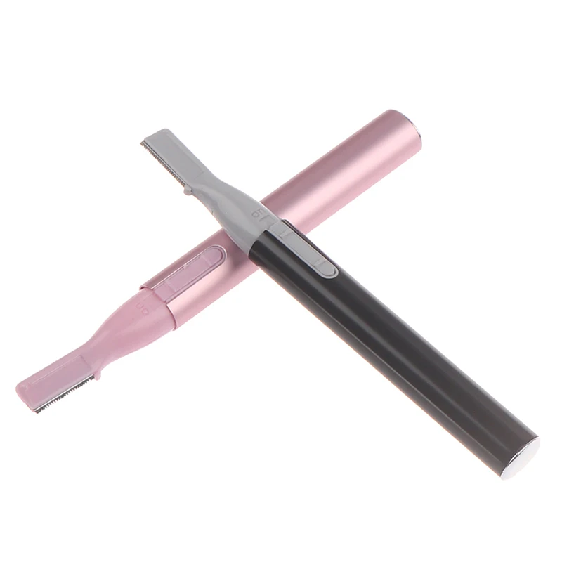 Electric Face Eyebrow Scissors Hair Trimmer Mini Portable Women Body Shaver view 6
