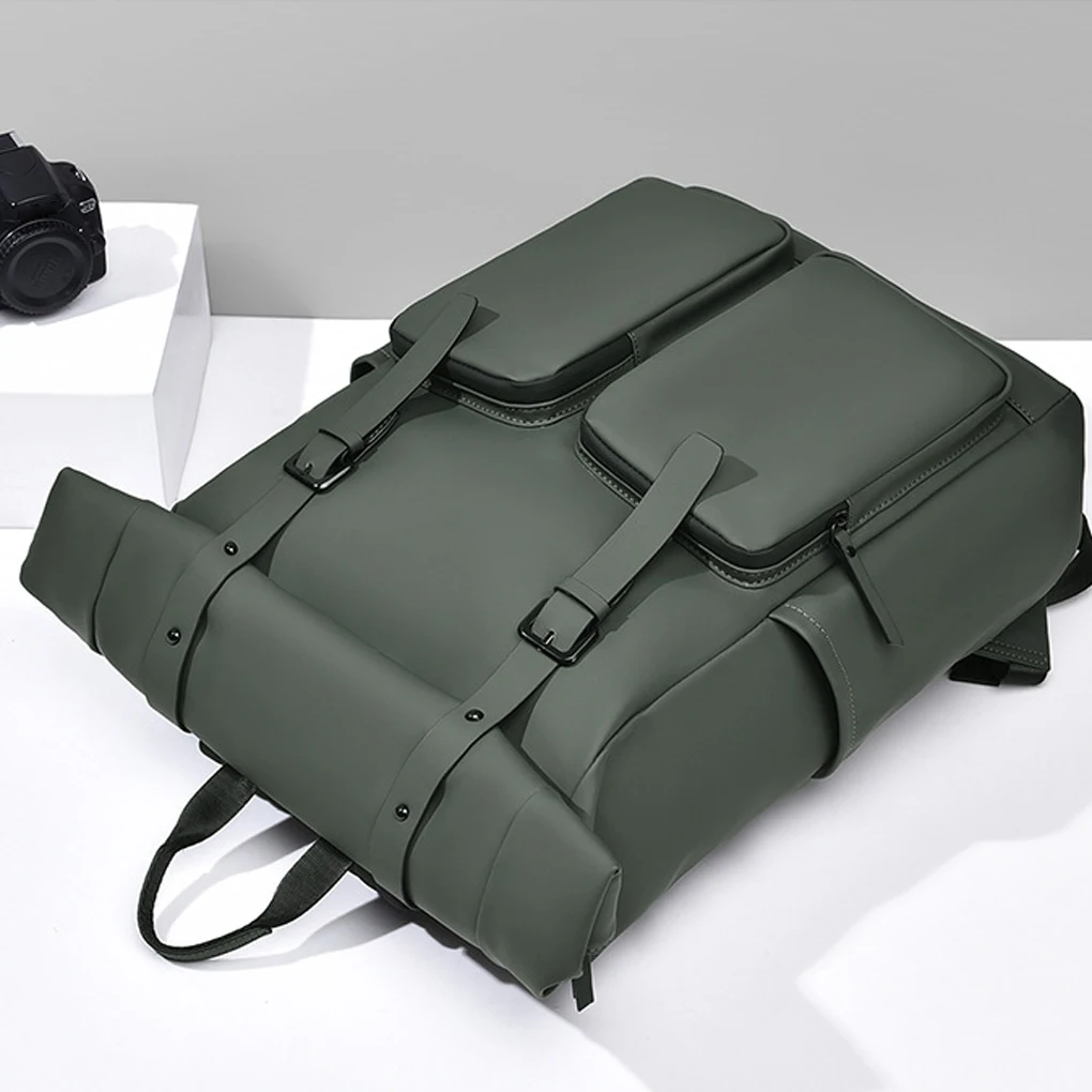 Roll-Top Backpack, Waterproof Laptop Backpack, Men And Anti-Theft Sports Degn, Versatile, For Travel, Cycling, Hiking