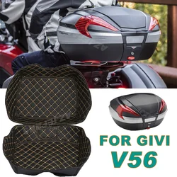 For GIVI V56 Motorcycle Rear Cargo Trunk Case Liner Luggage Box Inner Container Tail Case Bucket Lining Mat Protector Accessorie
