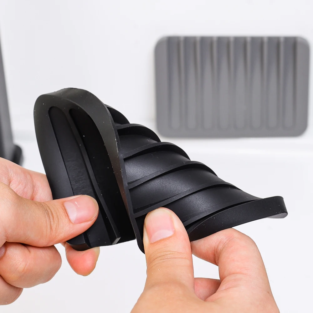 4/2/1Pcs Bathroom Silicone Soap Dish Drain Bath Drain Soap Rack Kitchen Countertop Sponge Rack Drying Tray Home Washroom Tools