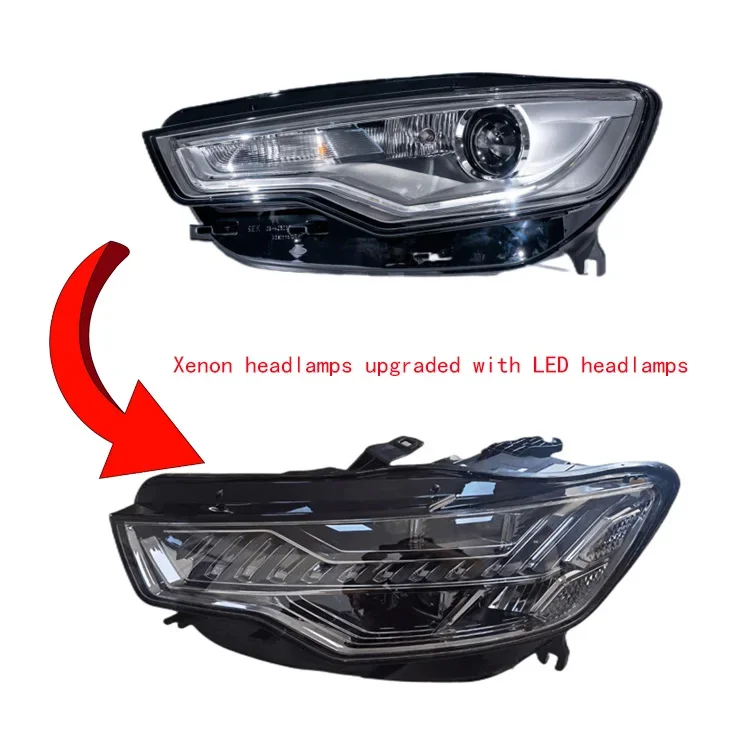 Factory Sales plug and play Headlights Xenon Upgrade Led Car Headlight Headlamp For  A6 C7 2012-2015