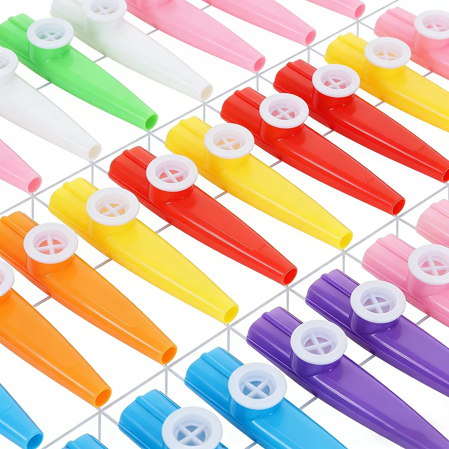 Musical Instrument Ancient - 4/8/12 adet Plastik Kazoo Antik Klasik