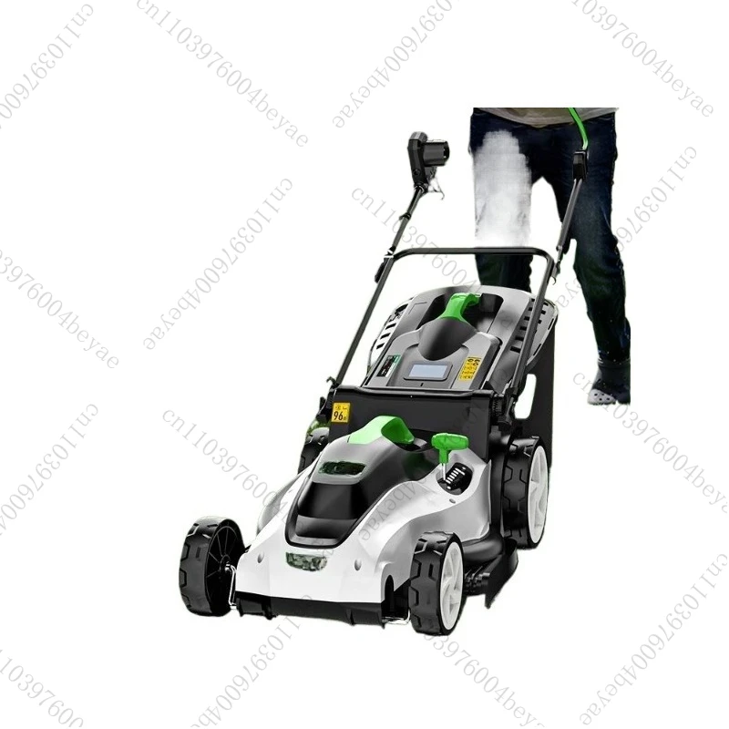 

New electric manual push type lawn mower, lawn trimmer, household small high-power lawn mower