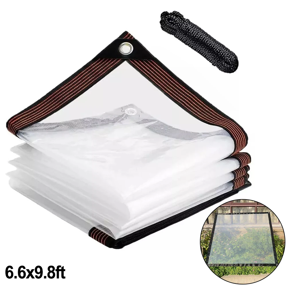 Reinforced Edge Tarpaulin Cover Protection Outdoor Protection Heavy-Duty Tarp Easy Installation Rustproof Eyelets Versatile Use