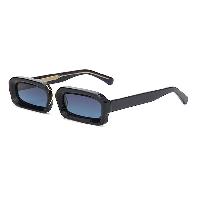 Unique Premium Small Square Frame Acetate Man Polarized Sunglasses Cool Driving Beach UV400 Women SunGlasses Support Custom LOGO