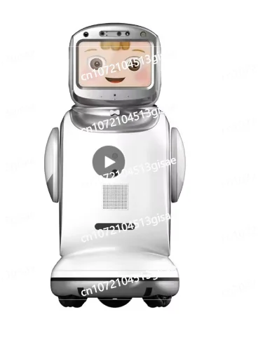 

Intelligent Accompanying Education Robot Welcome Projection Intelligent Robot