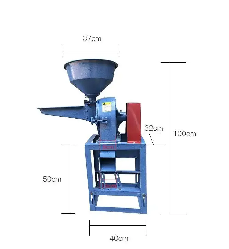 WEIYAN 9FC-21 Corn Dry Chili Wheat Flour Milling Machine Grain Grinder Corn Wheat Maize Crusher grinding pulverizer