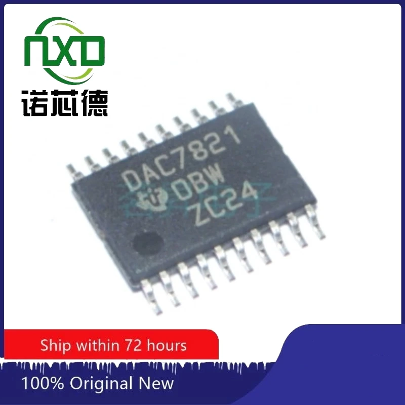 free shipping 5PCS/LOT DAC7821IPWR TSSOP20 Analog to digital converter chip Brand new original